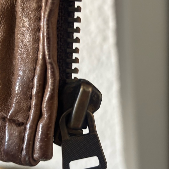 Original Levi’s vintage Brown Leather Jacket - Picture 7 of 7